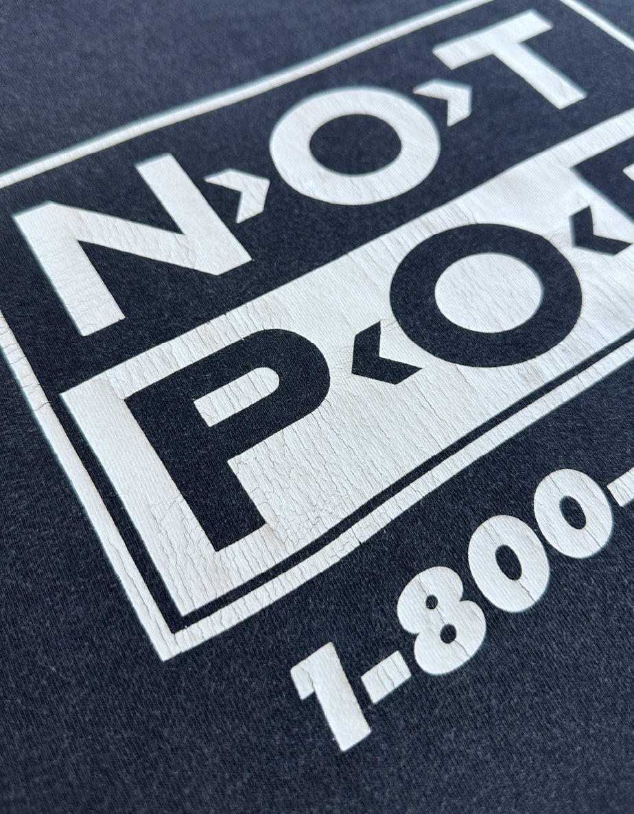 NOT POP Camiseta ALLGLORY Vintage Relic Black DETALHE 1