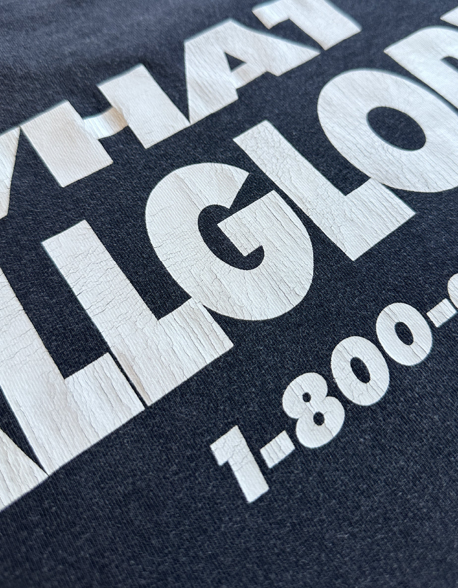 NOT POP Camiseta ALLGLORY Vintage Relic Black DETALHE 2