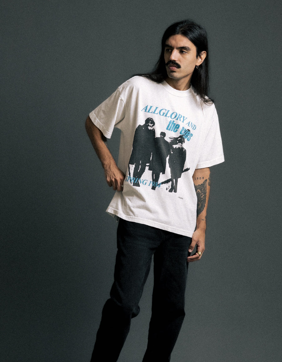 SPRING 1984 Camiseta ALLGLORY Off-white MODELO 2