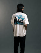 SPRING 1984 Camiseta ALLGLORY Off-white MODELO 2 COSTAS