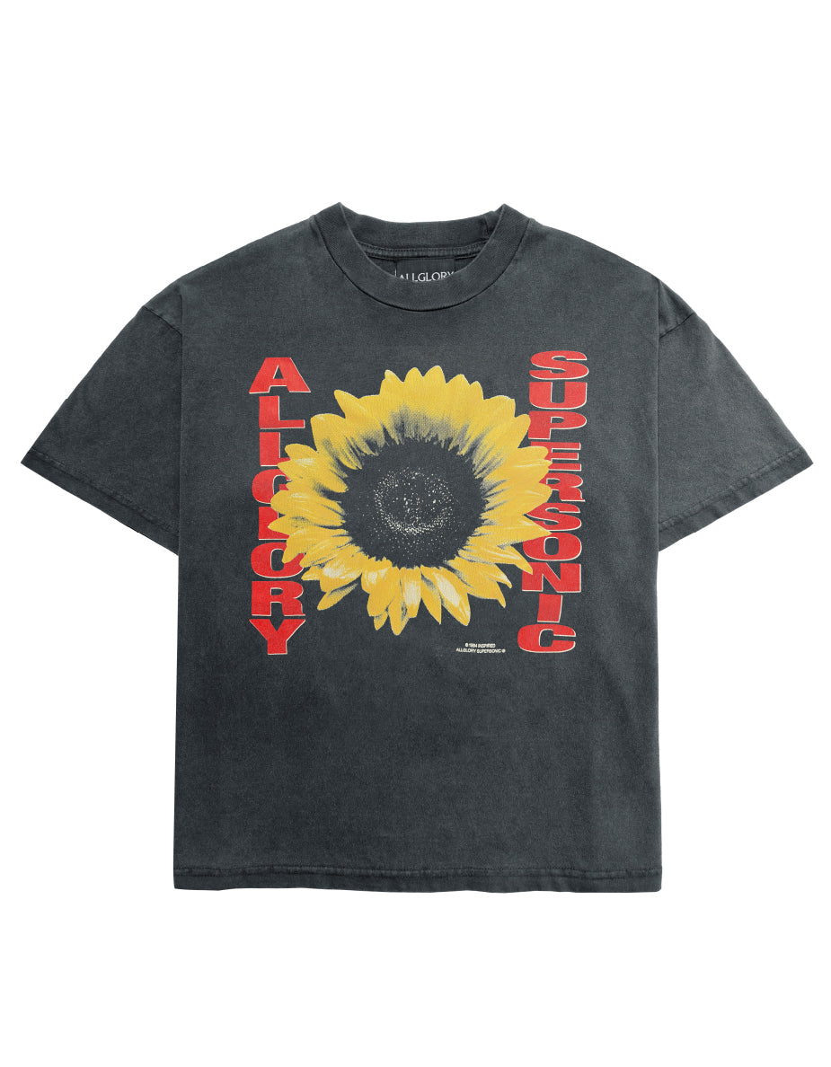 SUPERSONIC Camiseta ALLGLORY Vintage Sun Black FRENTE
