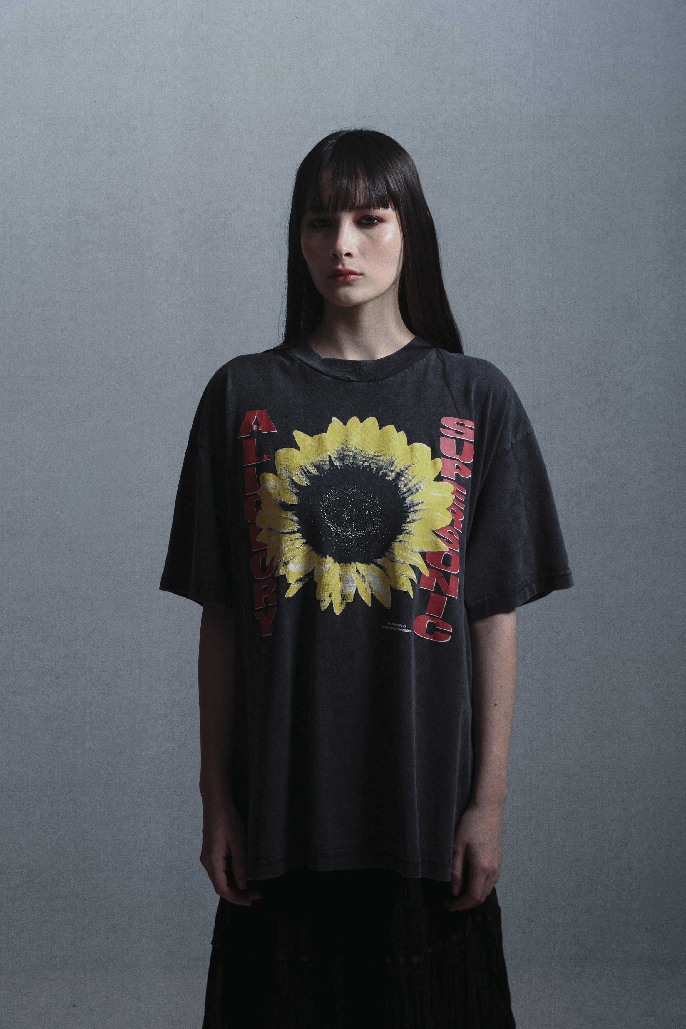 SUPERSONIC Camiseta ALLGLORY Vintage Sun Black MODELO 1