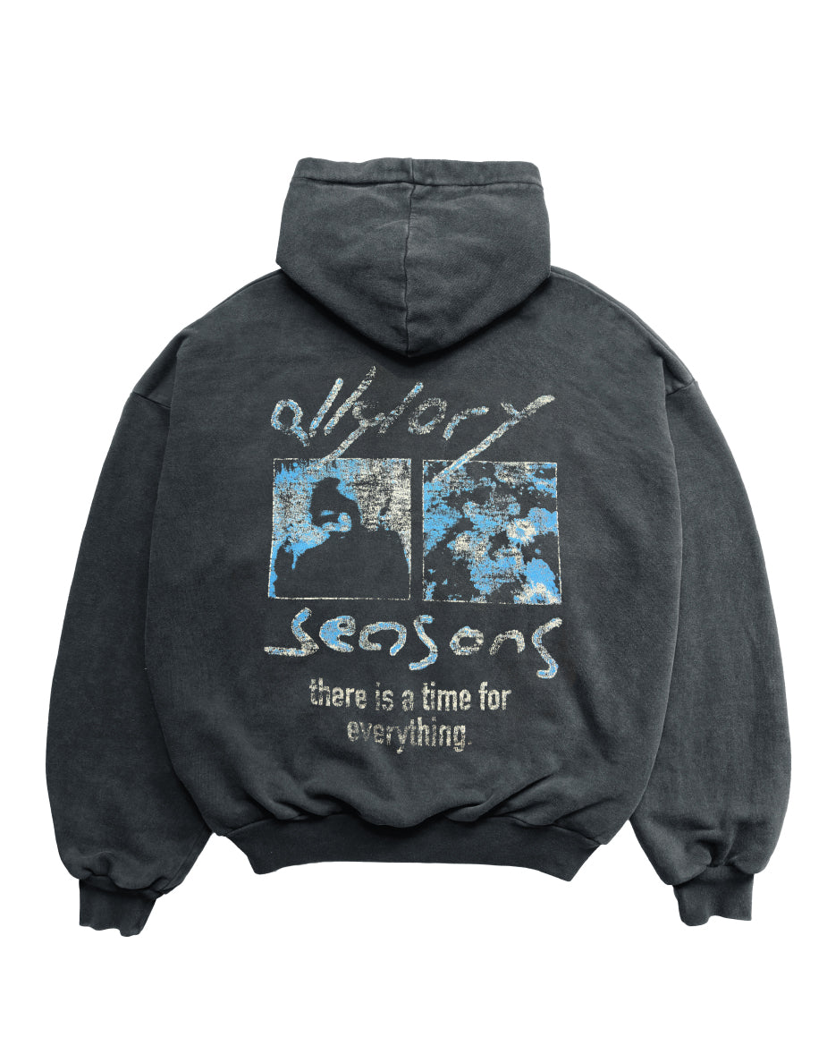 Seasons Moletom ALLGLORY Hoodie Vintage Sun Black COSTAS