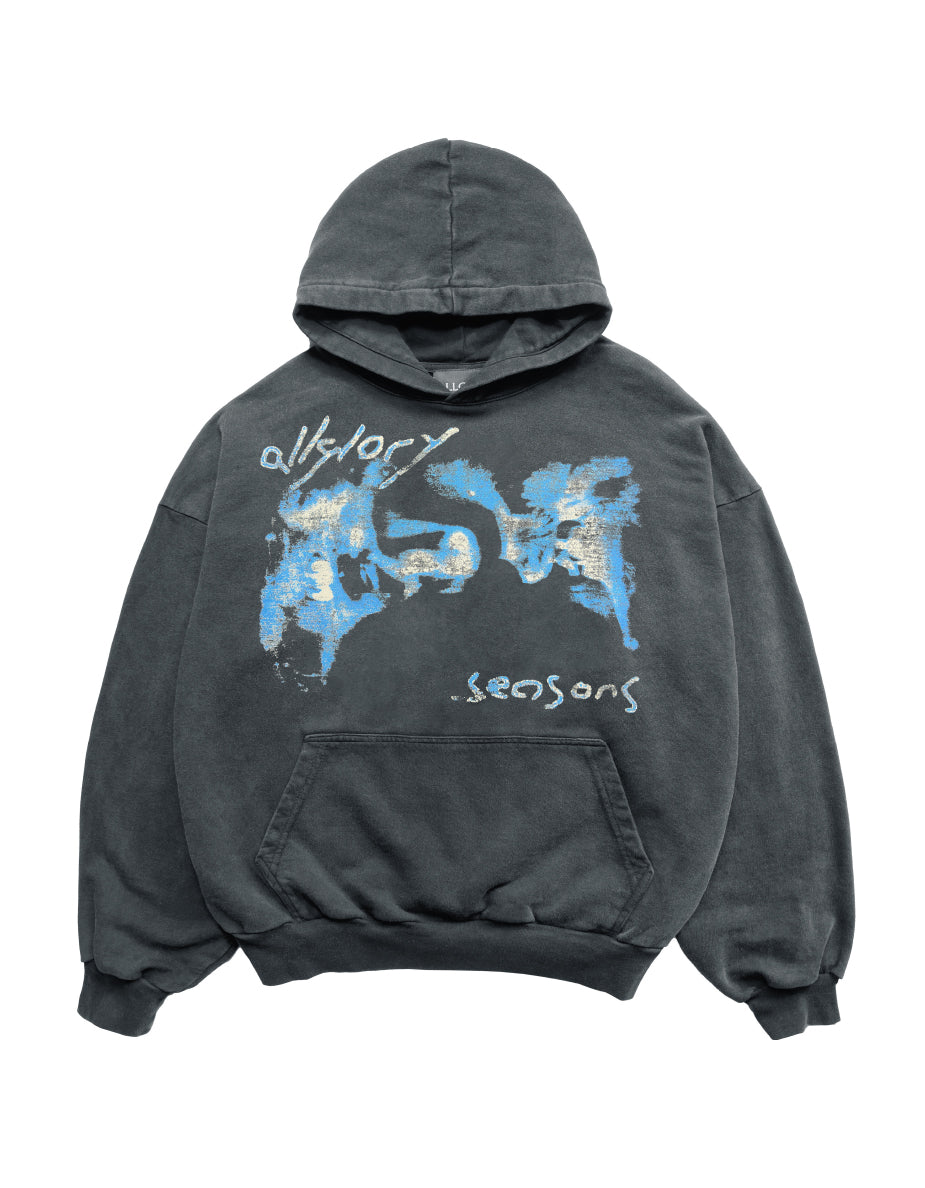 Seasons Moletom ALLGLORY Hoodie Vintage Sun Black FRENTE