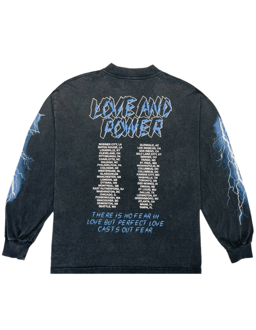 Love and Power Camiseta ALLGLORY Sun Black COSTAS