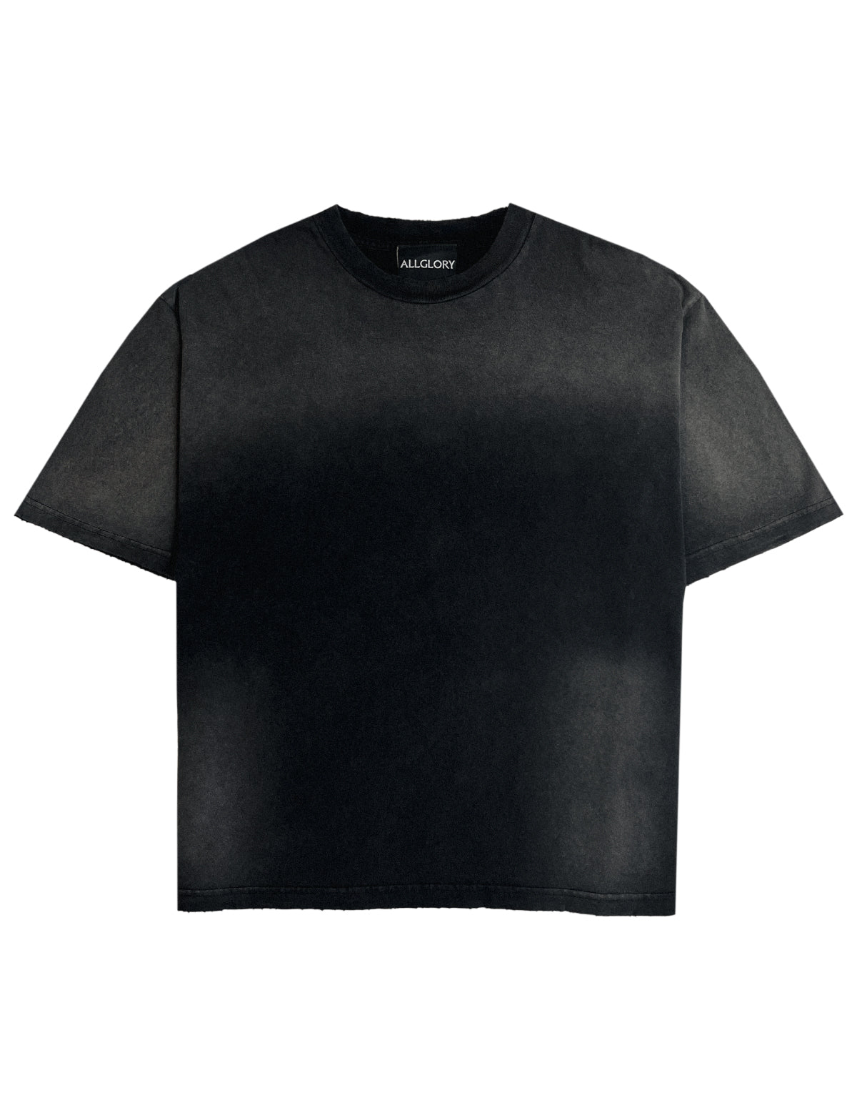 BLANK Camiseta ALLGLORY Relic Black Destroyed FRENTE