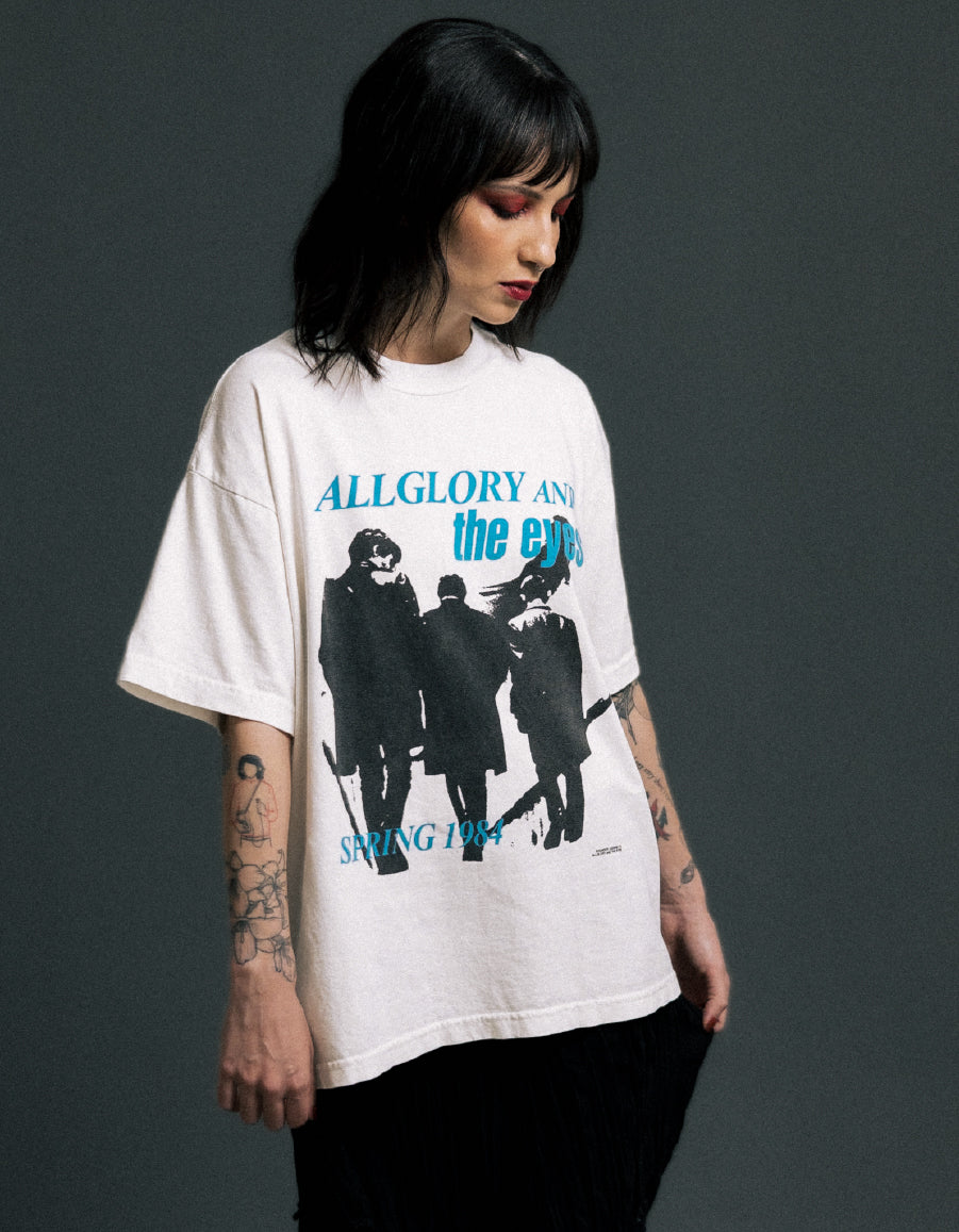 SPRING 1984 Camiseta ALLGLORY Off-white MODELO 1