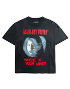 WHERE IS YOUR MIND? camiseta ALLGLORY washed black