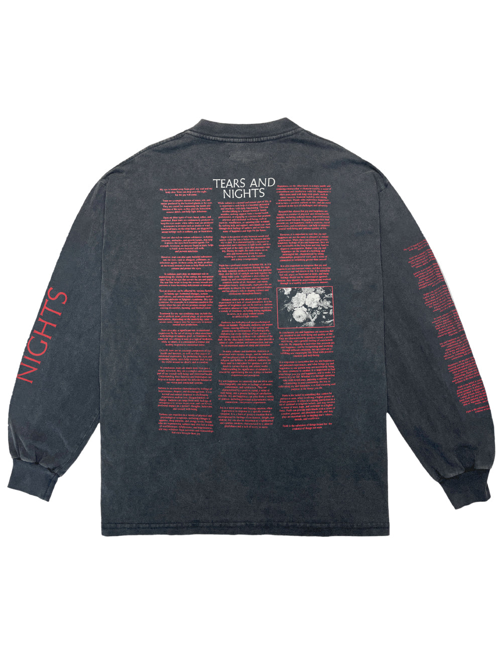 Tears and Nights Camiseta ALLGLORY Sun Black COSTAS